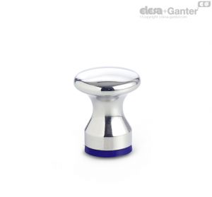 GN 75.6-D-PL Mushroom Shaped Knobs With internal thread, polished finish