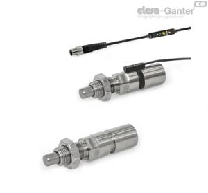 GN 817.7-D Indexing Plungers Pneumatically double-acting, protrude / retract