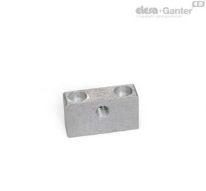 GN 828-A Blocos de apoio com rosca, montagem por cima