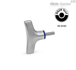 GN 8351-MT Mariposas rosca macho Mate (Ra < 0,8 µm)