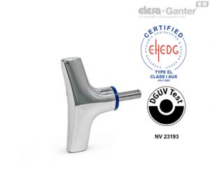 GN 8351-PL Mariposas rosca macho pulido (Ra < 0,8 µm)