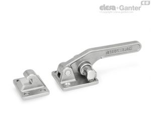 GN 852-NI Latch Type Toggle Clamps Stainless steel