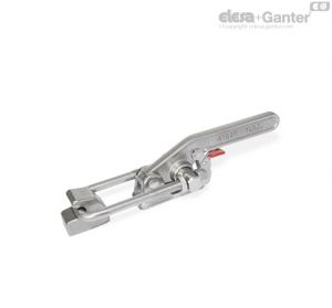 GN 852.3-NI Latch Type Toggle Clamps Stainless steel