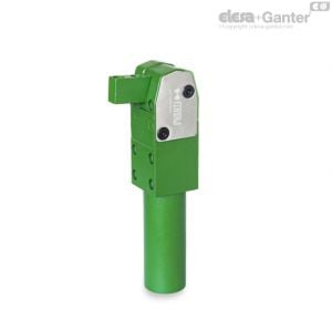 GN 864-FG Power Clamps Polytetrafluorethylene (PTFE), green