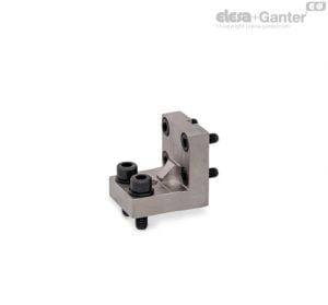 GN 868.1-R Holders for Clamping Jaws Clamping jaws at right angle to clamping arm