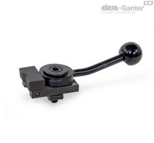 GN 9190-P Side Clamps With prism clamping jaw