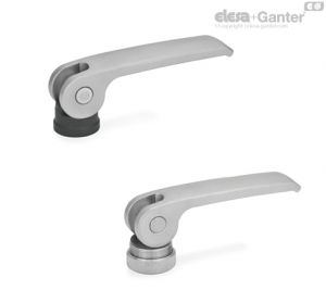 GN 927.5 Stainless Steel Clamping Levers with Eccentrical Cam with Internal Thread