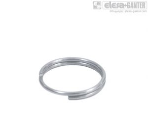 GN 111.3-14-BL Stainless Steel-Key rings