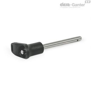 GN 113.30-L Posicionadores de Bloqueio de Esfera Com L-Pega