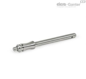 GN 113.30-M Posicionadores de Bloqueio de Esfera Com oco para aderência