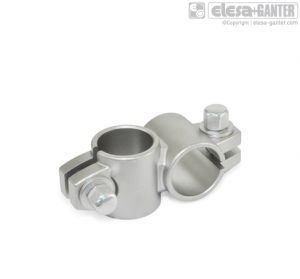 GN 132.5 Stainless Steel-Two-way connector clamps
