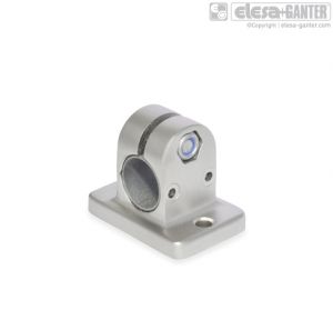GN 145.1-NI Flanged linear actuator connectors stainless steel, for linear actuators ø18