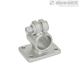 GN 146.5 Stainless Steel-Flanged connector clamps