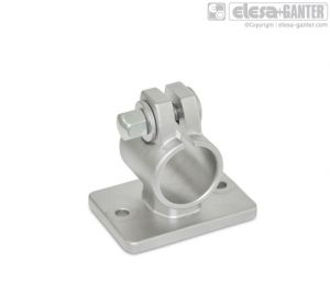 GN 146.6 Stainless Steel-Flanged connector clamps