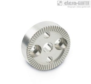 GN 187.4-NI Serrated locking plates stainless steel