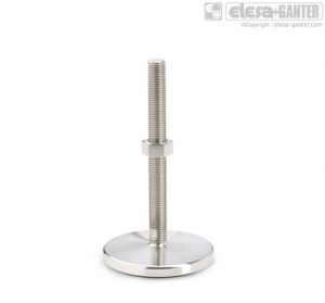 GN 21-T/TK Stainless Steel-Levelling feet