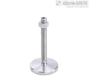 GN 21-U/UK Stainless Steel-Levelling feet