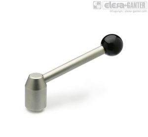 GN 212.5 Adjustable Stainless Steel-Tension levers with threaded insert
