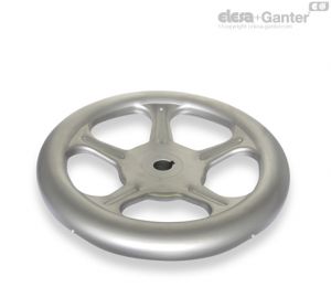 GN 228-A4-K Handwheels Stainless steel, with keyway DIN 6885-1 P9