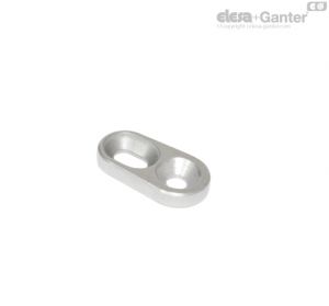 GN 2344 Aço Inoxidável-Anilhas de retenção