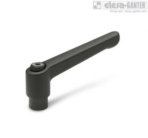 GN 300 Adjustable hand levers with threaded insert