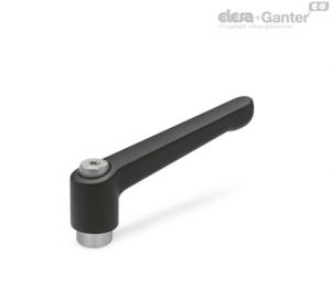 GN 300.1 Manípulos de mão ajustáveis com inserto roscado