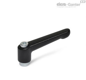 GN 300.2 Manípulos de mão ajustáveis com bucha