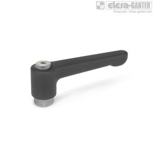 GN 302.1 Flat adjustable hand levers with bushing