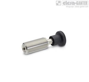 GN 313-NI Spring bolts, stainless steel