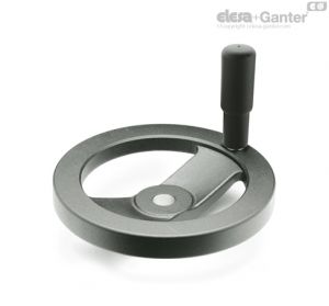 GN 324-R Spoked handwheels Handwheel with revolving handle