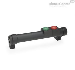 GN 332-T2-1 Tubular Handles With 2 buttons, without emergency stop