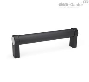 GN 333.1-A Pegas tubular Montagem pela parte de trás (furo cego roscado)