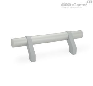 GN 333.2-ELG Tubular Handles Anodized, natural color, silver