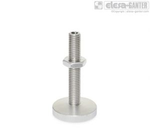 GN 339-NI Levelling mount stainless steel