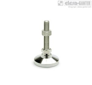GN 343.6-60-M20-138-KR Stainless Steel-Levelling feet