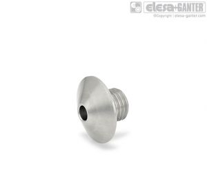 GN 412.5 Stainless Steel-Positioning bushings with ramping cone