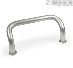 GN 425.1-NI Cabinet U handles, stainless steel