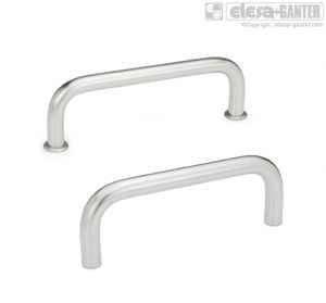 GN 425-NI Cabinet U handles, stainless steel