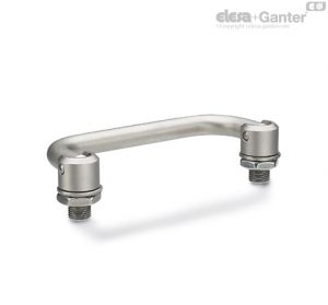 GN 425.2-NI Punhos Dobráveis de Aço Inoxidável