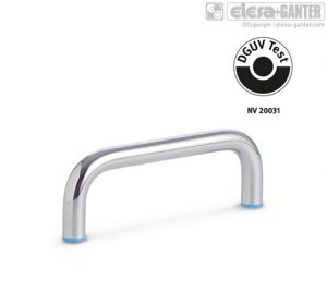 GN 429-E Stainless Steel-Cabinet U-handles with epdm sealing ring