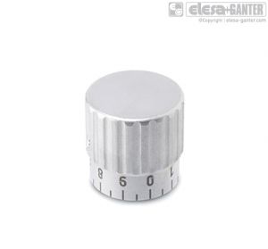 GN 436.1 Stainless Steel-Knurled Control knobs