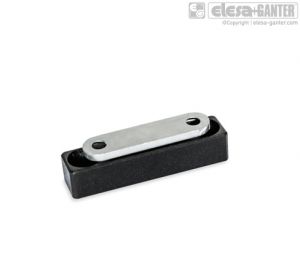 GN 4470-A1 Magnetic catches magnetic surface top, with bore