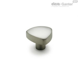 GN 5339.5 Stainless Steel Triangular Knobs Stainless Steel-Triangular knobs