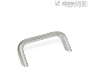 GN 565.7 Inclined Stainless Steel-Cabinet U-handles