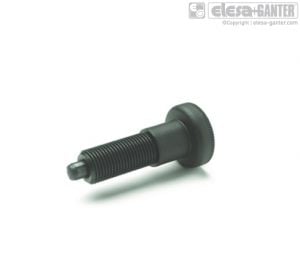 GN 613 Indexing plungers steel with plastic knob