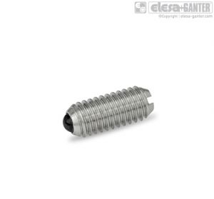 GN 615.5 Stainless Steel-Spring plungers