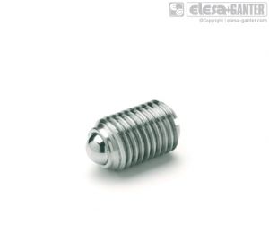 GN 615-KN/KSN Spring plungers, stainless steel