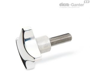 GN 6335.5-AP Hand knobs Aluminium, polished