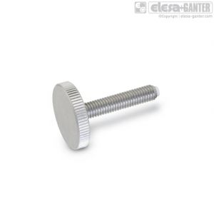 GN 653.10-NI Flat knurled screws flat knurled screws, stainless steel