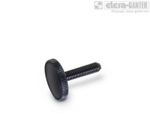 GN 653.10 Flat knurled screws flat knurled screws, steel